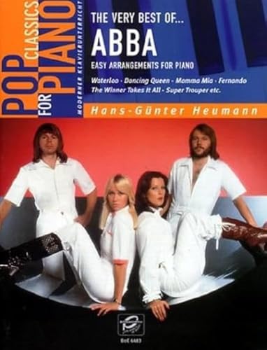 The Very Best Of Abba: Sammelband für Klavier: Easy Arrangements for Piano by Hans-GüNter Heumann von Bosworth Edition