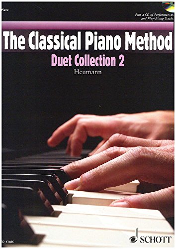 The Classical Piano Method: Duet Collection 2. Klavier 4-händig. Ausgabe mit CD. von Schott NYC