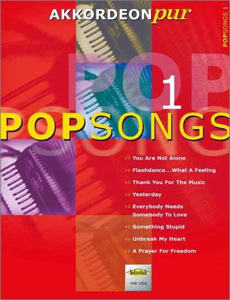 Pop Songs 1 von Musikverlag Holzschuh