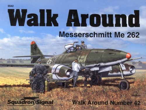 Messerschmitt Me 262 - Walk Around No. 42 by Hans-Heiri Stapfer (2006-08-02) von Squadron/Signal Publications