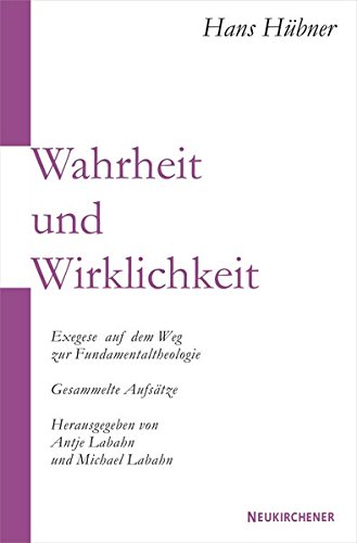 Wahrheit und Wirklichkeit von Vandenhoeck & Ruprecht
