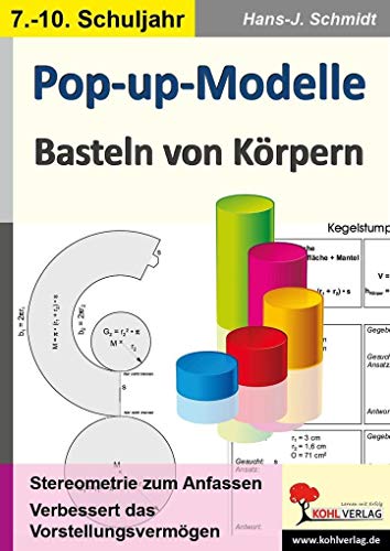 Pop-up-Modelle: Basteln von Körpern von Kohl Verlag