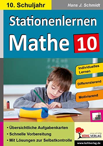 Stationenlernen Mathe / Klasse 10: Komplett ausgearbeitetes Freiarbeitsmaterial im 10. Schuljahr