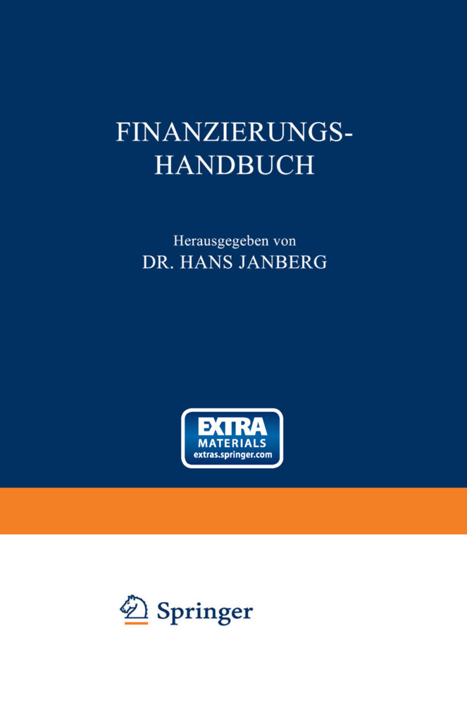 Finanzierungs-Handbuch von Gabler Verlag