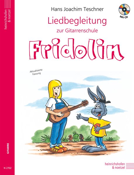 Liedbegleitung zur Gitarrenschule Fridolin von Heinrichshofen's Verlag