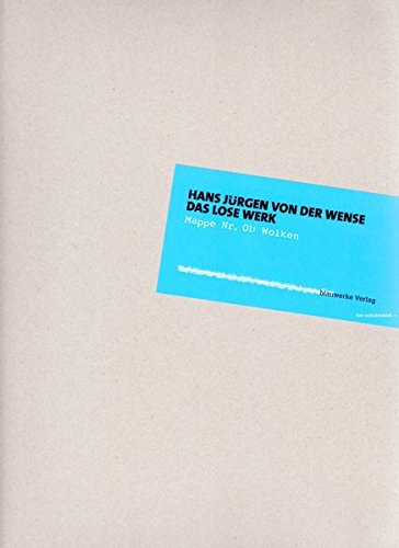 Mappe 01 Wolken: Das lose Werk (blätter / lose werke in mappen) von blauwerke