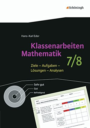 Klassenarbeiten Mathematik 7./8. Schuljahr