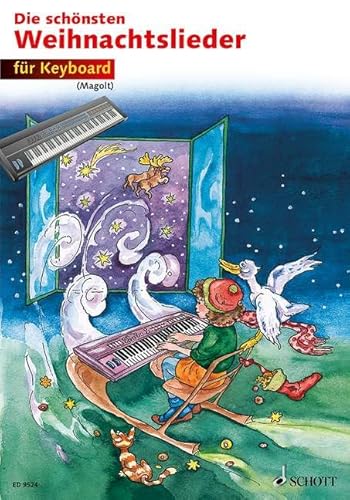 Die schönsten Weihnachtslieder: sehr leicht bearbeitet. Keyboard. von Schott Publishing