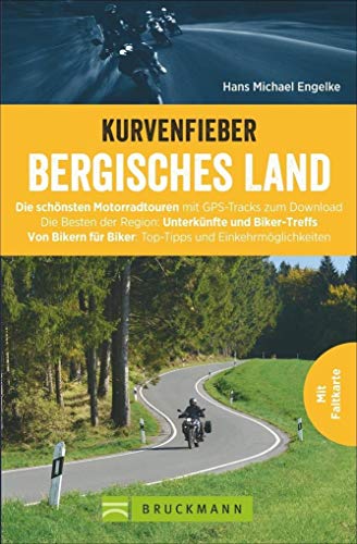 Kurvenfieber Bergisches Land: Die schönsten Motorradtouren mit GPS-Tracks zum Download. Die Besten der Region: Unterkünfte und Biker-Treffs. Von ... ... für Biker: Top-Tipps und Einkehrmöglichkeiten