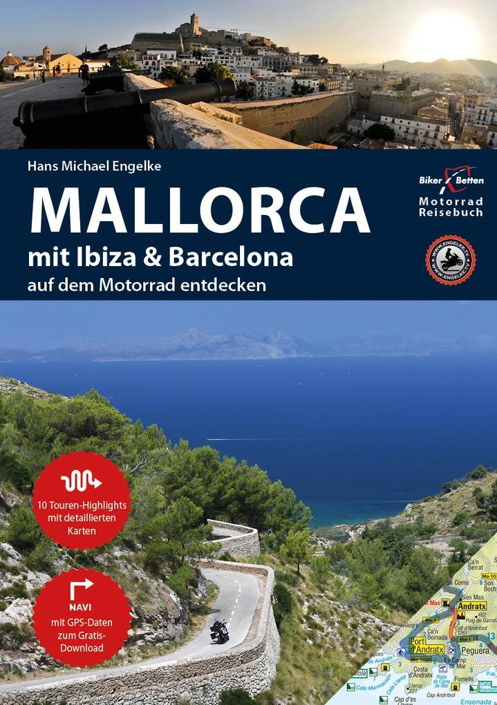 Motorrad Reiseführer Mallorca mit Ibiza & Barcelona von Touristik-Verlag Vellmar
