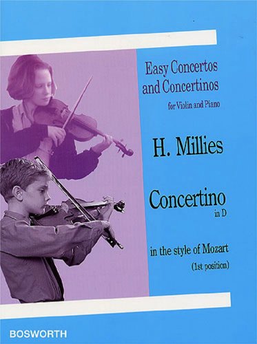 Concertino in D in the Style of Mozart. Für Violine und Piano: Violin and Piano