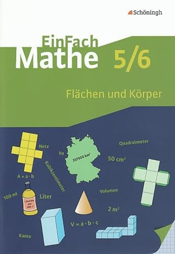 EinFach Mathe: Flächen und Körper: Jahrgangsstufen 5/6