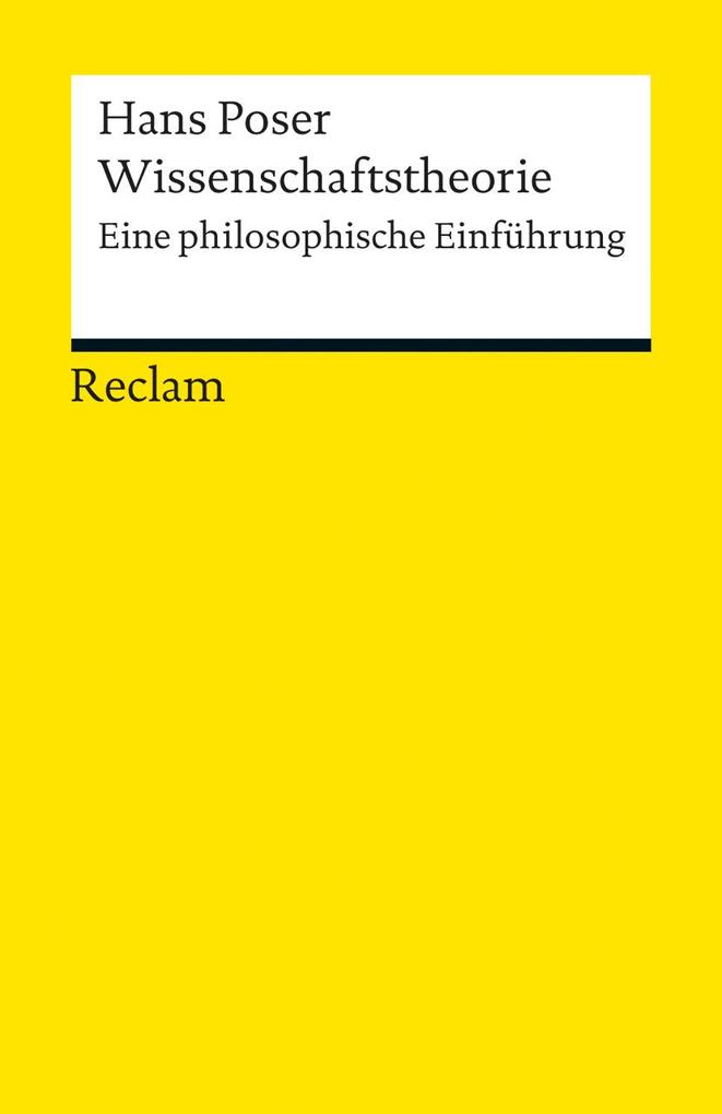 Wissenschaftstheorie von Reclam Philipp Jun.