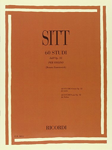 60 Studi dall'Op. 32 (VIOLON) von Ricordi