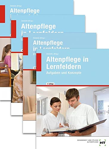 Paketangebot: Altenpflege in Lernfeldern: Band 1 - 4 im Schuber zum Paketpreis