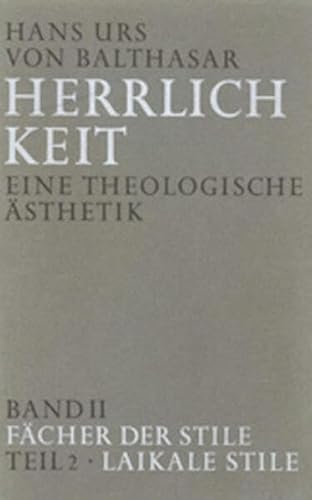 Herrlichkeit. Eine theologische Ästhetik, Bd II, Teil 2: Fächer der Stille / Klerikale Stille