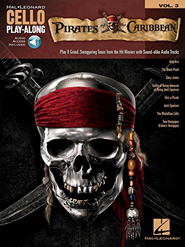 Cello Play-Along Volume 3: Pirates Of The Caribbean (Book/Online Audio) (Hal Leonard Cello Play-Along, Band 3) von Walt Disney