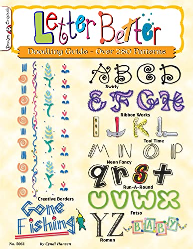 Letter Better: Doodling Guide - Over 280 Patterns (Design Originals) von Design Originals