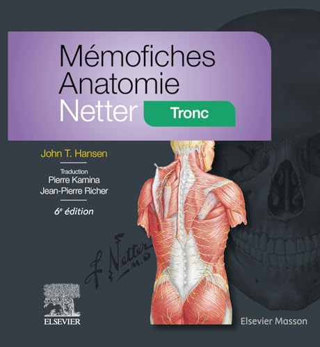 Mémofiches Anatomie Netter - Tronc von MASSON