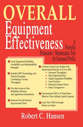 Overall Equipment Effectiveness: A Powerful Production/Maintenance Tool for Increased Profits Overall Equipment Effectiveness: A Powerful Production/Maintenance Tool for Increased Profits