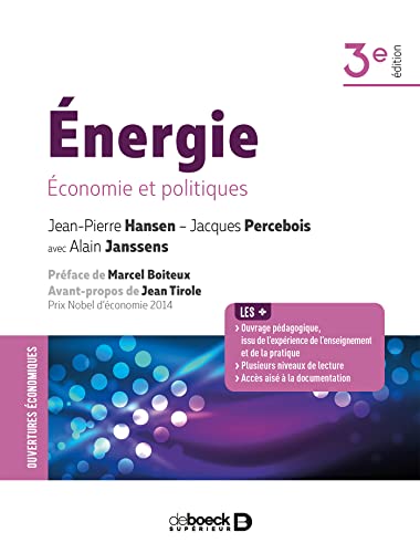 Energie : Economie et politiques: Économie et politiques