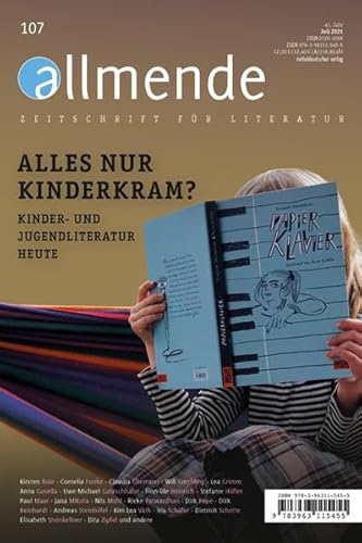 allmende 107 - Alles nur Kinderkram? Kinder- und Jugendliteratur heute (allmende – Zeitschrift für Literatur)