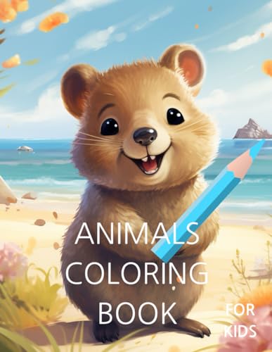 Animal coloring book: "Wonders of Wildlife: An Enchanting Coloring Book for Young Artists"
