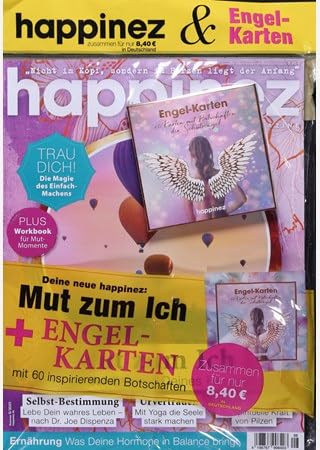 Happinez Premium Extra 8/2023 "Mut zum ich + Engel Karten" Happinez Premium Extra 8/2023 "Mut zum ich + Engel Karten"