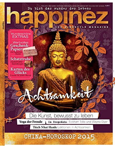 Happinez 1/2015 "Achtsamkeit" Happinez 1/2015 "Achtsamkeit"