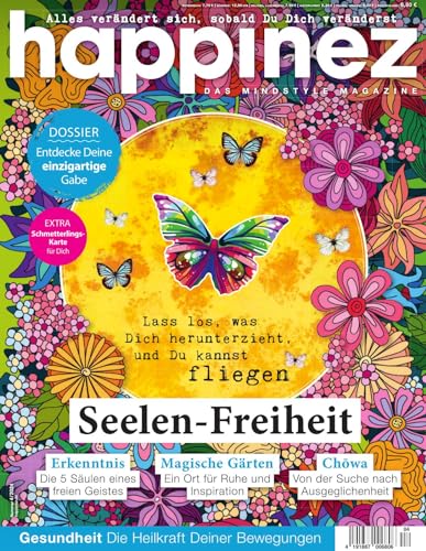 Happinez 4/2024 "Seelen-Freiheit" Happinez 4/2024 "Seelen-Freiheit"