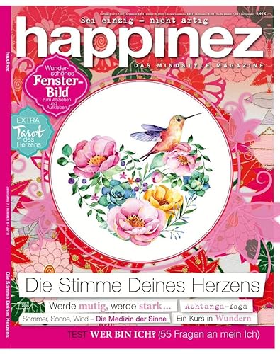 Happinez 6/2016 "Die Stimme Deines Herzens" Happinez 6/2016 "Die Stimme Deines Herzens"