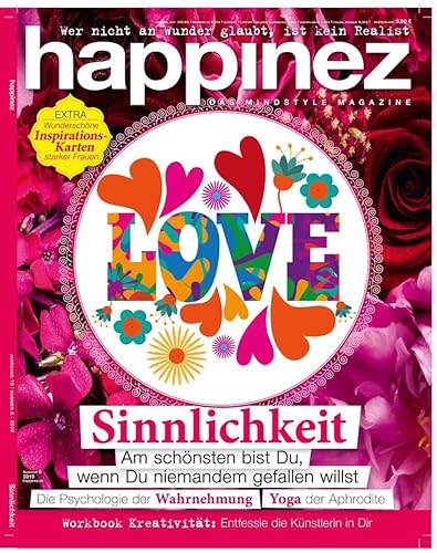 Happinez 6/2019 "Sinnlichkeit" Happinez 6/2019 "Sinnlichkeit"