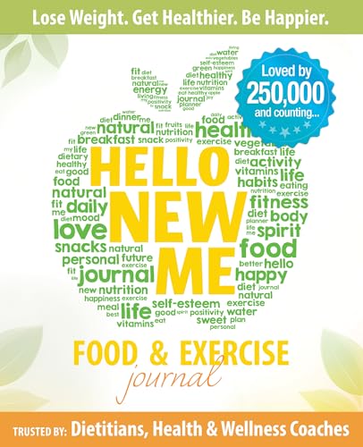 Hello New Me: A Daily Food and Exercise Journal to Help You Become the Best Version of Yourself, (90 Days Meal and Activity Tracker) von CreateSpace Independent Publishing Platform