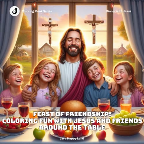 Feast of Friendship: Coloring Fun with Jesus and Friends Around the Table: Little Hands, Big Hearts: A Coloring Journey with Jesus (Yes! US) von Independently published
