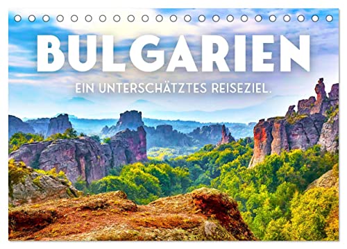 Bulgarien - Ein unterschätztes Reiseziel. (Tischkalender 2024 DIN A5 quer), CALVENDO Monatskalender von CALVENDO