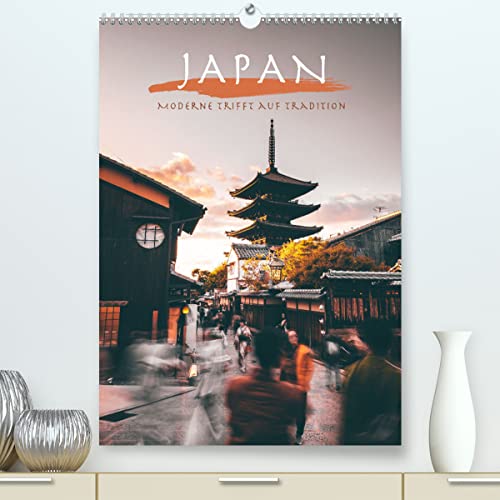 Japan - Moderne trifft auf Tradition. (hochwertiger Premium Wandkalender 2024 DIN A2 hoch), Kunstdruck in Hochglanz