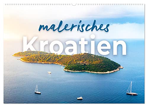 Malerisches Kroatien (Wandkalender 2024 DIN A2 quer), CALVENDO Monatskalender
