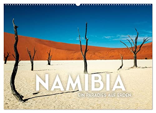 Namibia - Ein Paradies auf Erden. (Wandkalender 2024 DIN A2 quer), CALVENDO Monatskalender