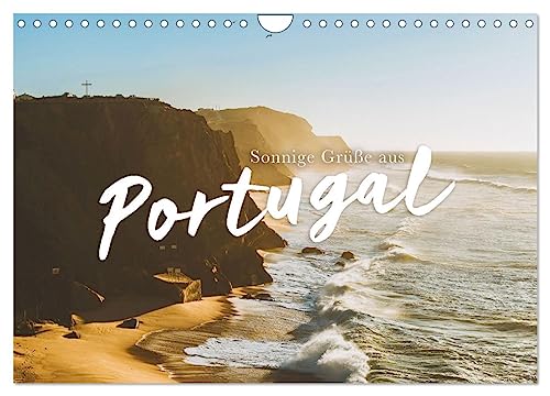 Sonnige Grüße aus Portugal (Wandkalender 2024 DIN A4 quer), CALVENDO Monatskalender von CALVENDO