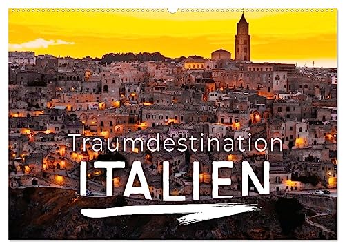 Traumdestination Italien (Wandkalender 2024 DIN A2 quer), CALVENDO Monatskalender