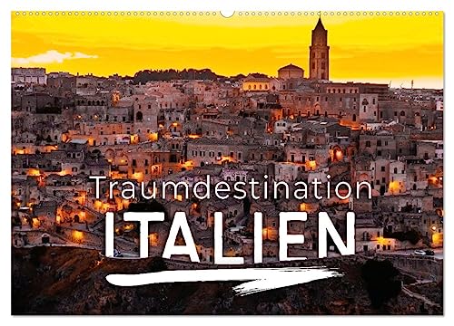 Traumdestination Italien (Wandkalender 2025 DIN A2 quer), CALVENDO Monatskalender von CALVENDO