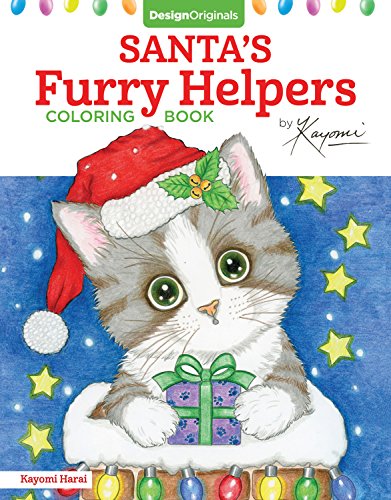 Santa's Furry Helpers Coloring Book von Design Originals