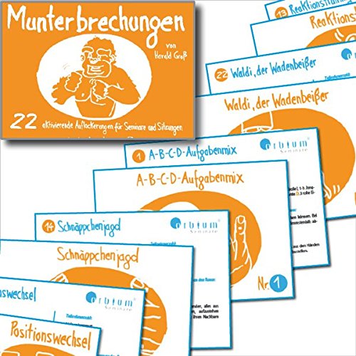 Kartenset Munterbrechungen: 22 aktivierende Auflockerungen für Seminare und Sitzungen von Gert Schilling Verlag