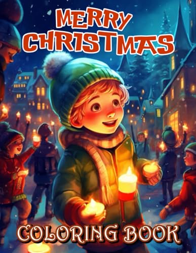 Merry Christmas Coloring Book: 45+ Great Merry Christmas Coloring Pages With Santa Claus, Pine Tree, Gifts... And More von Independently published