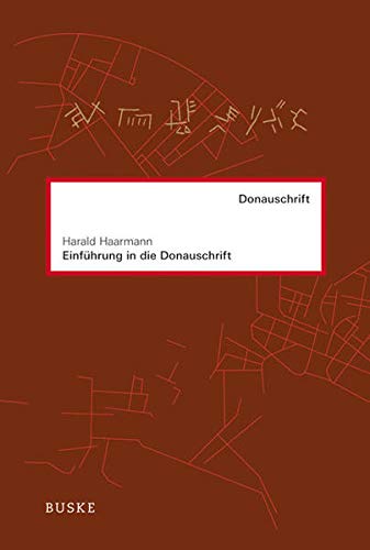 Einführung in die Donauschrift von Buske Helmut Verlag GmbH