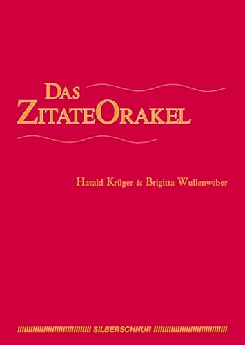 Das Zitate-Orakel. 72 Karten mit Handbuch von Silberschnur