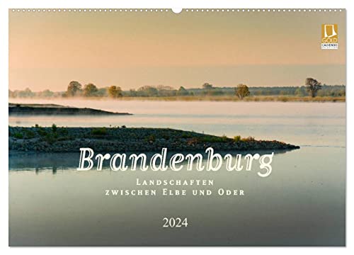 Brandenburg - Landschaften zwischen Elbe und Oder (Wandkalender 2024 DIN A2 quer), CALVENDO Monatskalender