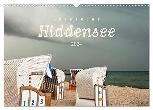 Sehnsucht Hiddensee 2024 (Wandkalender 2024 DIN A3 quer), CALVENDO Monatskalender