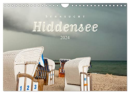Sehnsucht Hiddensee 2024 (Wandkalender 2024 DIN A4 quer), CALVENDO Monatskalender von CALVENDO