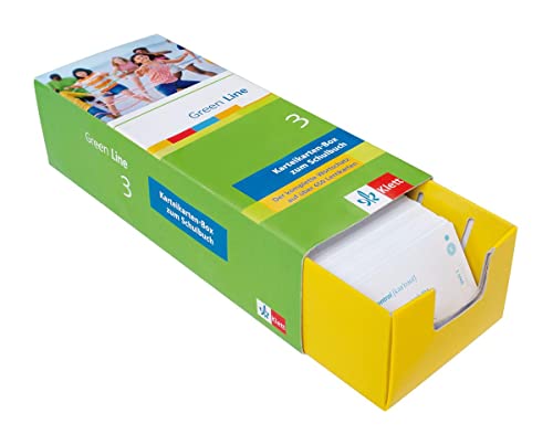 Green Line 3 - Vokabel-Lernbox zum Schülerbuch: 3. Lernjahr passend zum Lehrwerk: Der komplette Wortschatz auf über 650 Lernkarten von Klett Lerntraining